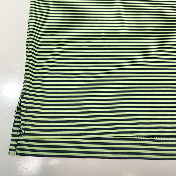 FJ Footjoy Polo Tour Shirt Men's Striped Blue Green Golf Short Sleeve Stretch M - Picture 2 of 7